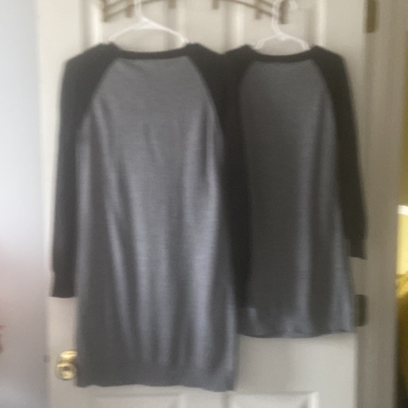 The Children’s Place Red Heart Sequins Gray Sweater Dresses sizes XXL-16 & M 7/8 - Picture 4 of 5